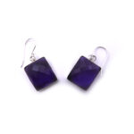Oorbellen Amethist zilver 1