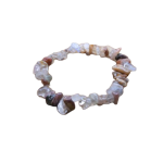 Splitarmband Kwarts gemengd