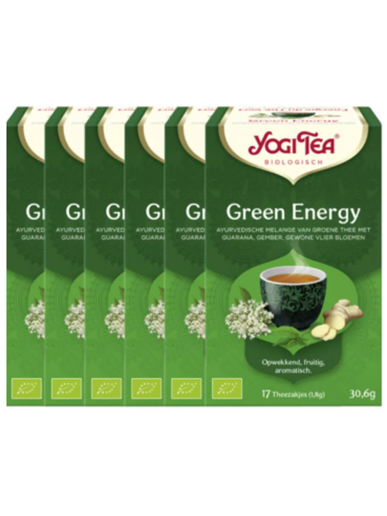 Yogi Tea Green Energy - tray: 6 stuks