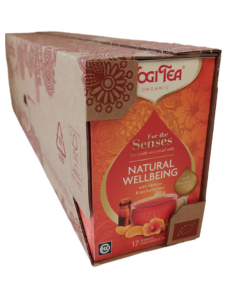 Yogi Tea For the Senses Natural Wellbeing- tray: 6 stuks - Afbeelding 2