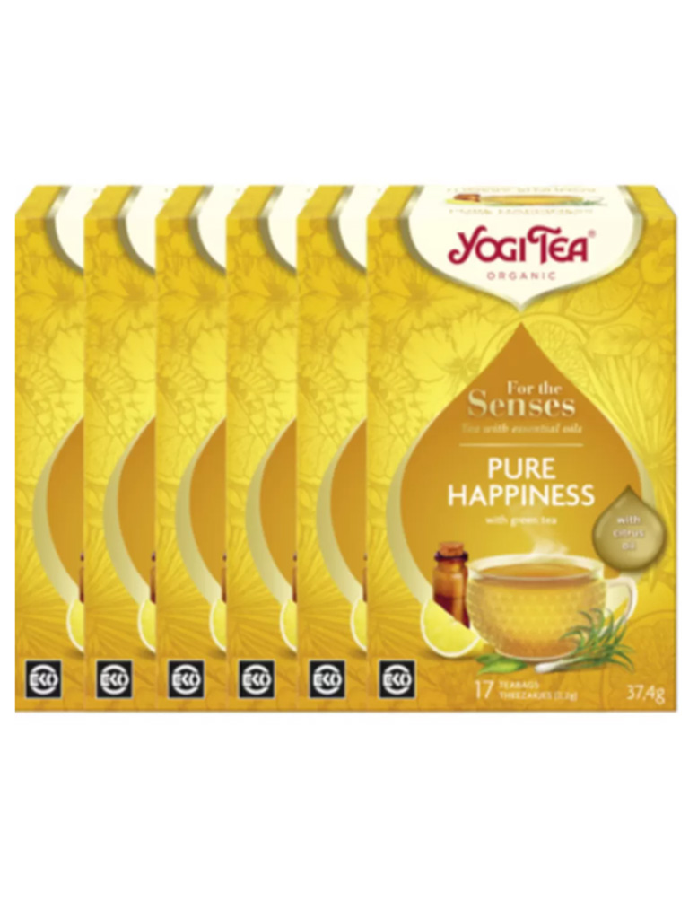Yogi Tea For the Senses Pure Happiness - tray: 6 stuks
