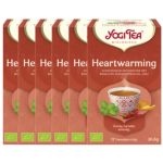 Yogi Tea Heartwarming - tray: 6 stuks